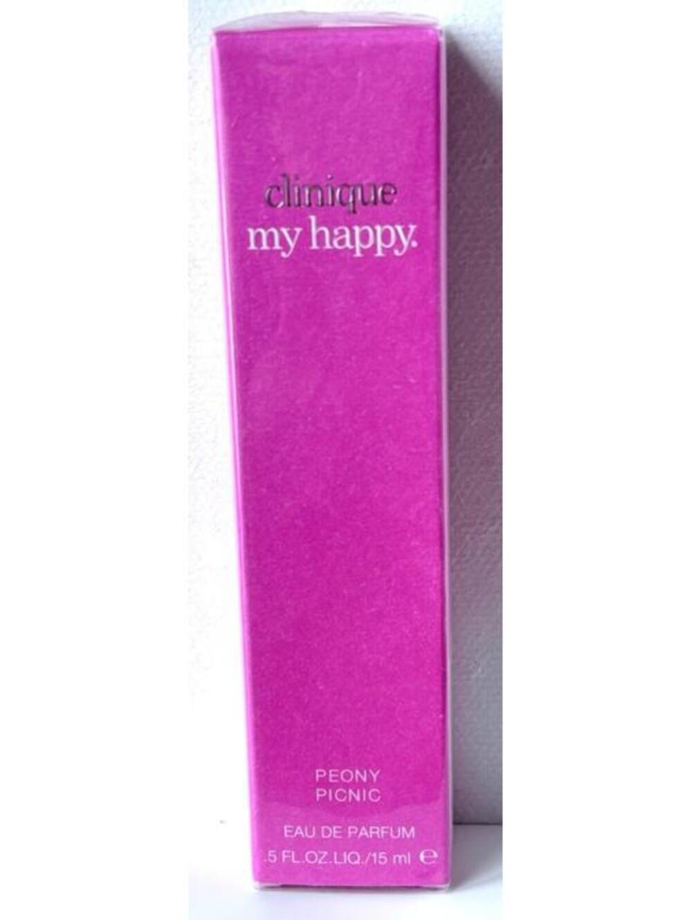 Clinique My Happy Peony Picnic 15ml EDP Eau de Parfum Mini Floral Fruity Scent